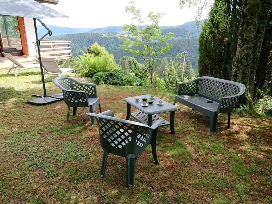 Maison D'Altitude Avec Vue Panoramique A Gérardmer Kültér fotó